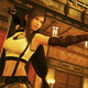 Tifa Lockhart in Final Fantasy VII Remake, taking a fighting stance.